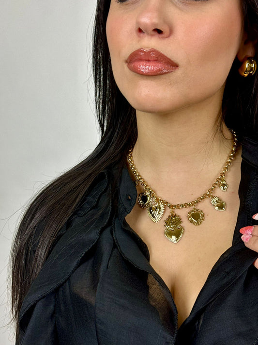COLLANA CUORE SACRO