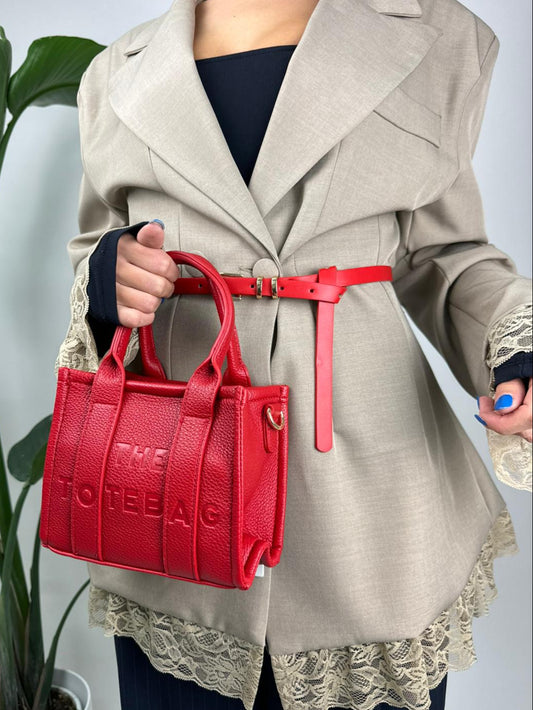 TOTE BAG RED