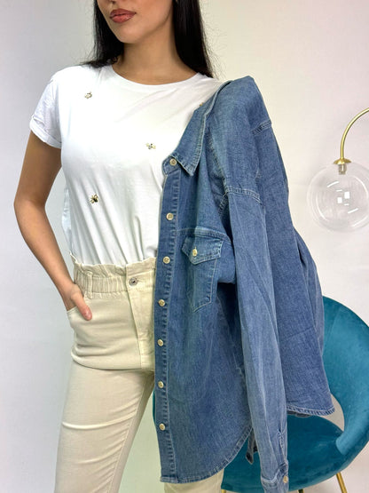 CAMICIA JEANS REGULAR